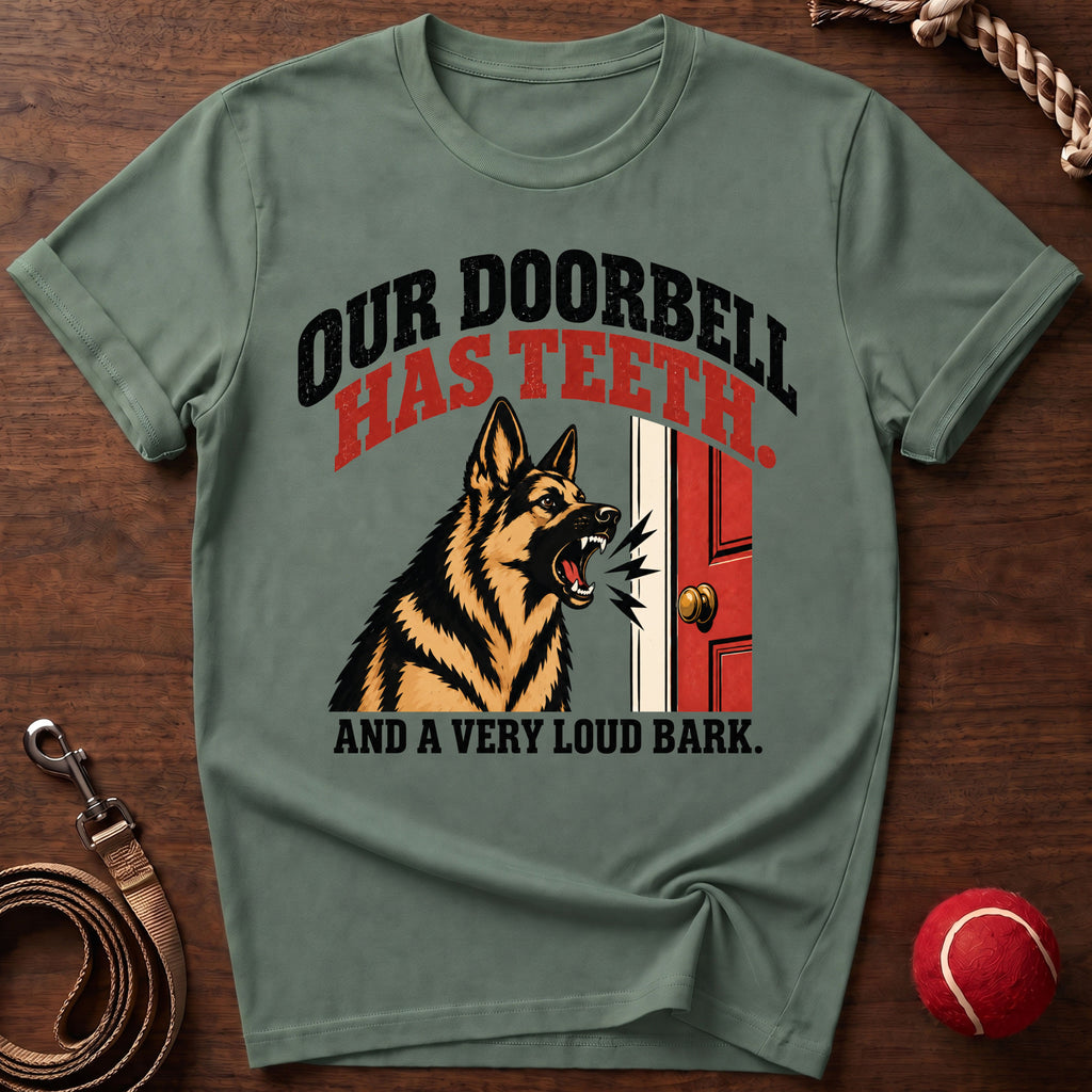 Our Doorbell Has Teeth T-Shirt