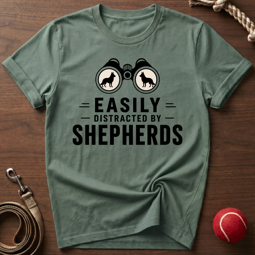 Easily Distracted By Shepherds T-Shirt