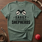Easily Distracted By Shepherds T-Shirt