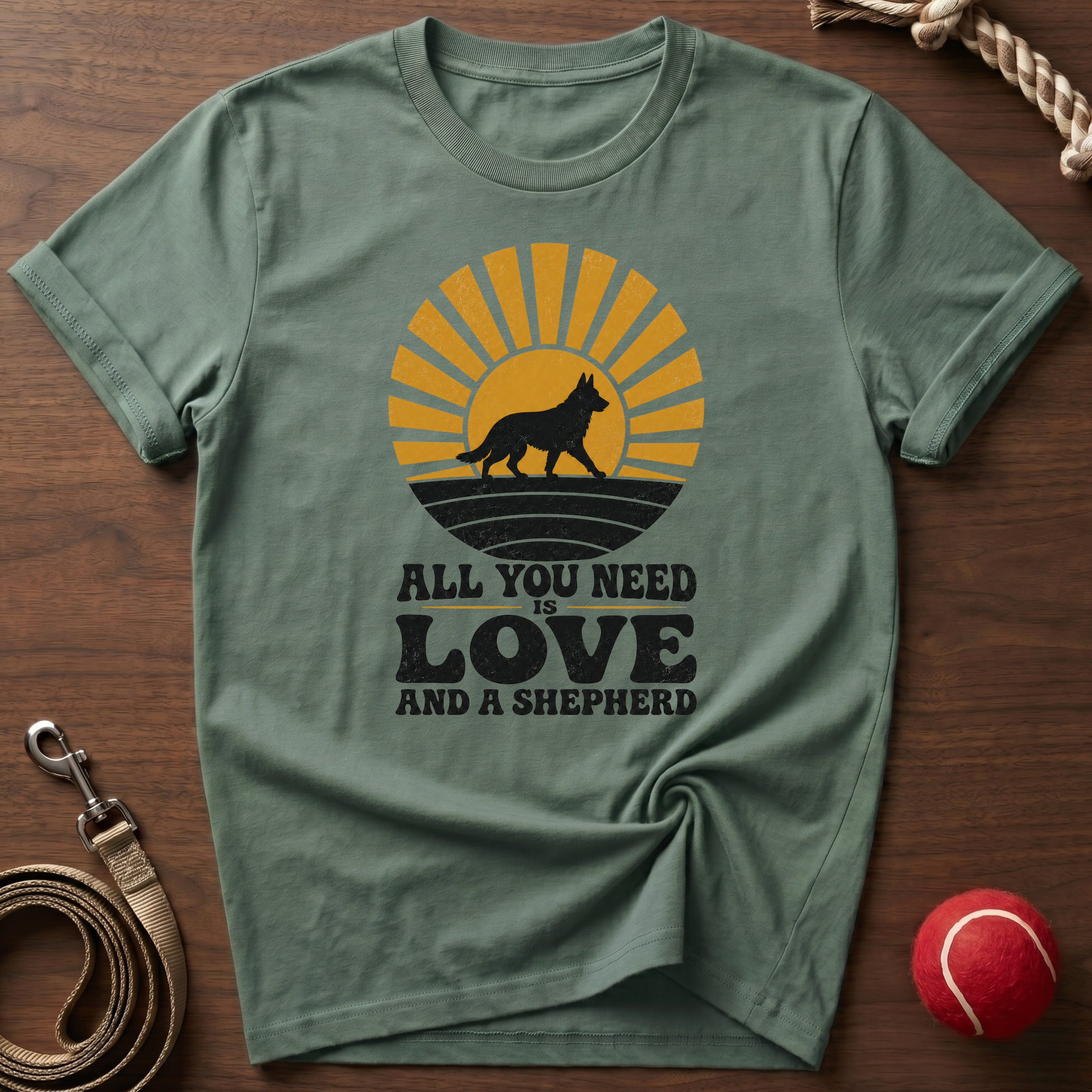All You Need Is Love And A Shepherd T-Shirt