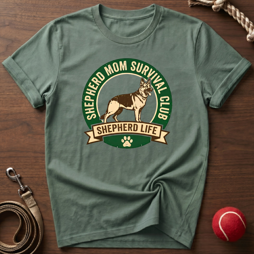 GSD Mom Survival Club T-Shirt