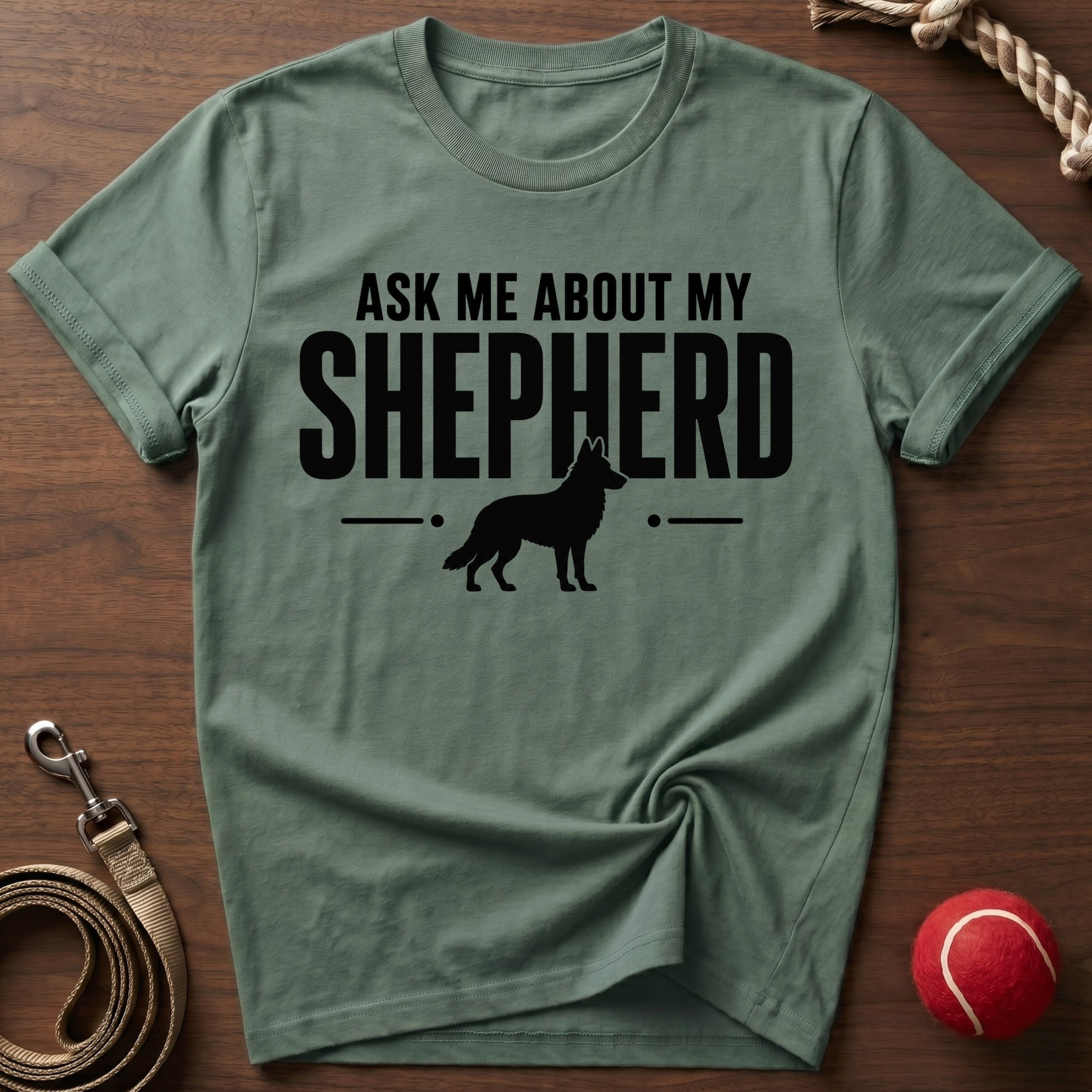 Ask Me About My Shepherd T-Shirt