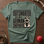 Outsmarted By My German Shepherd T-Shirt