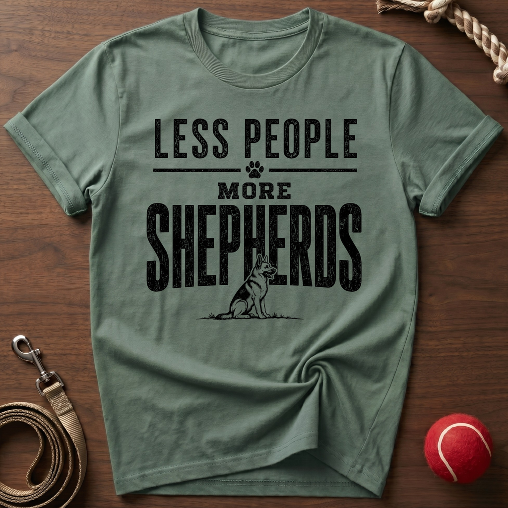 Less People More Shepherds T-Shirt