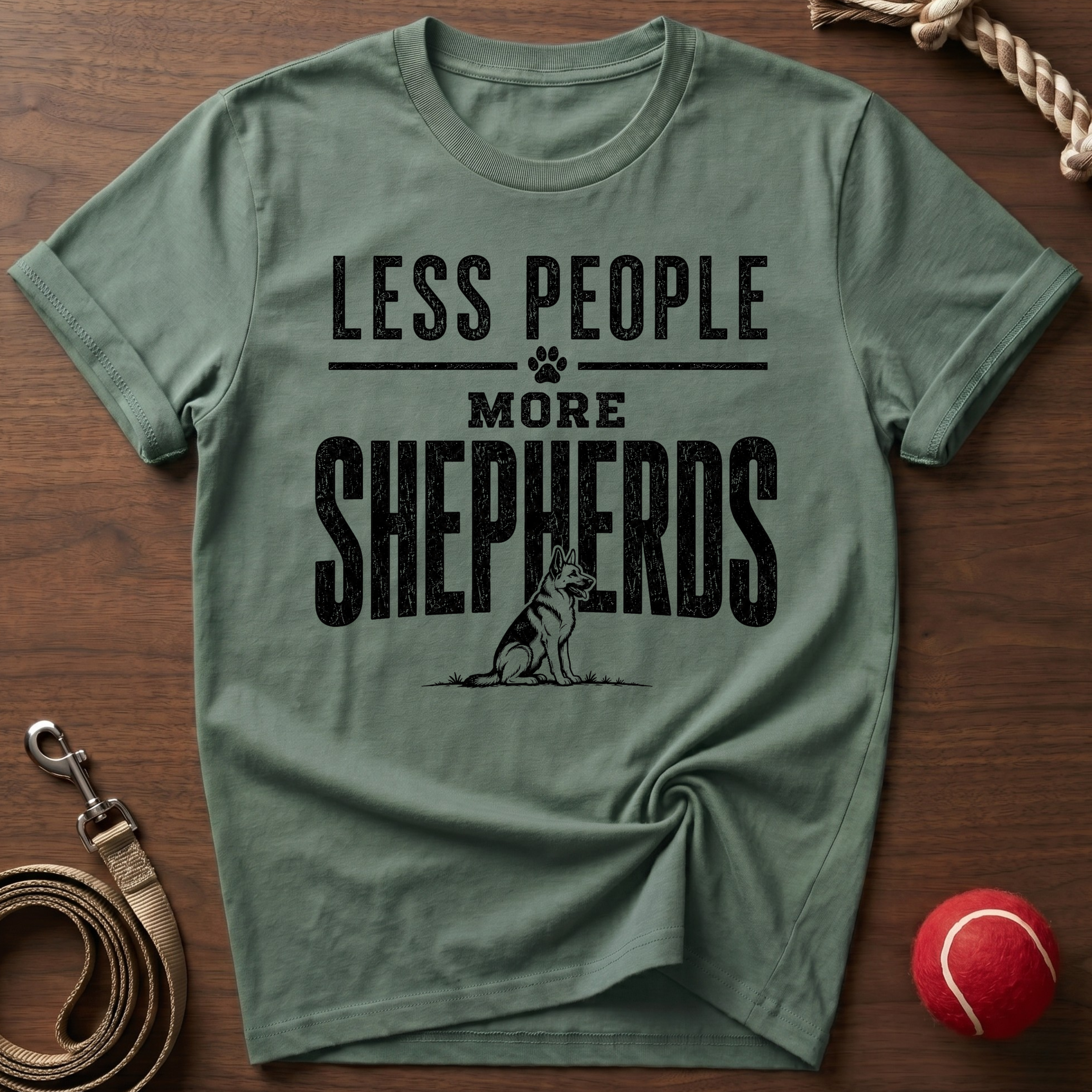Less People More Shepherds T-Shirt