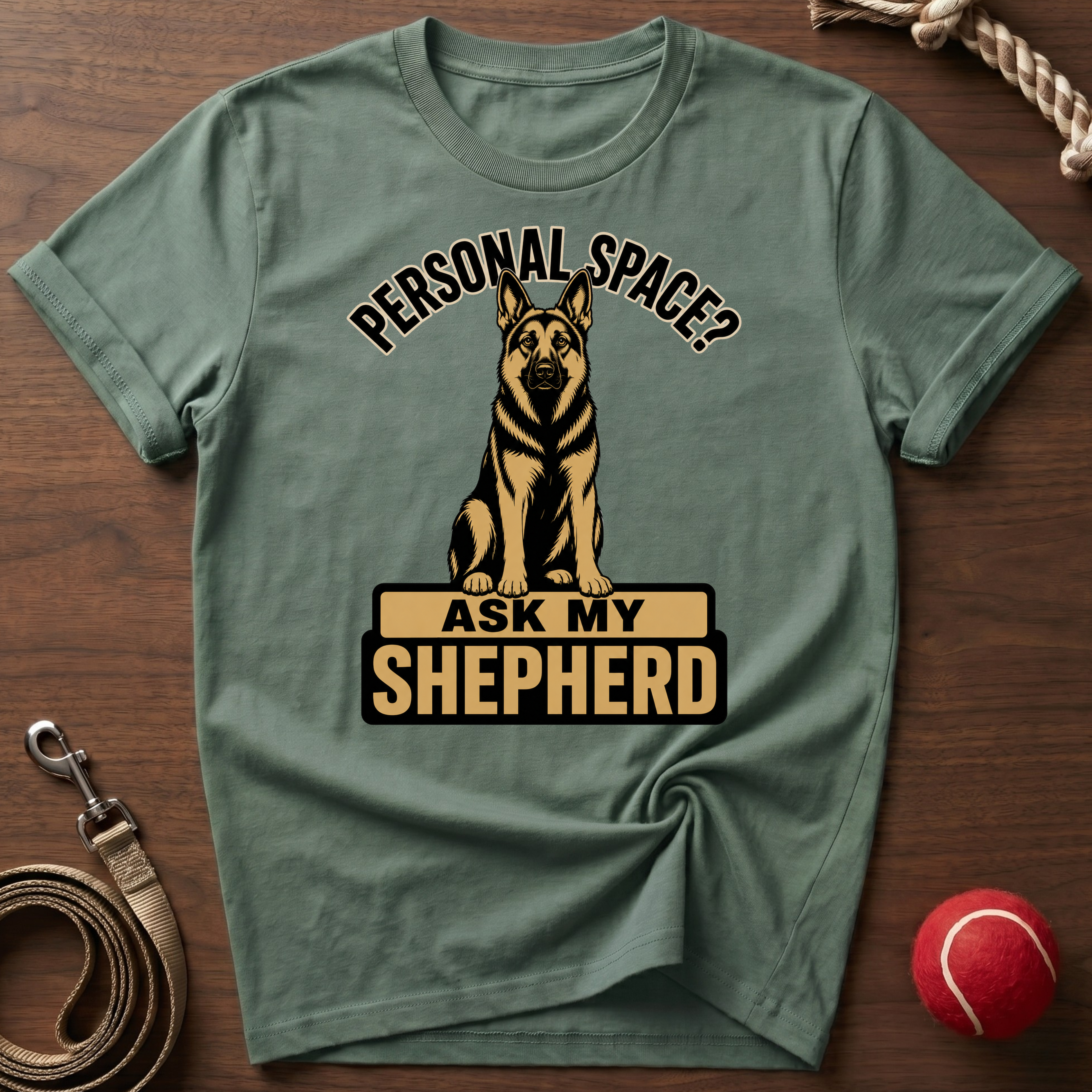 Personal Space? Ask My Shepherd T-Shirt