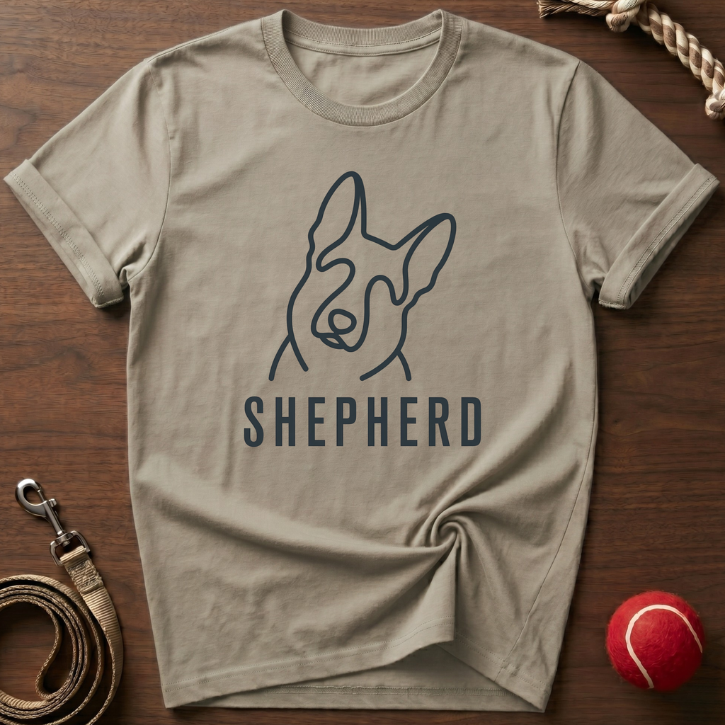 Shepherd Head Tilt T-Shirt