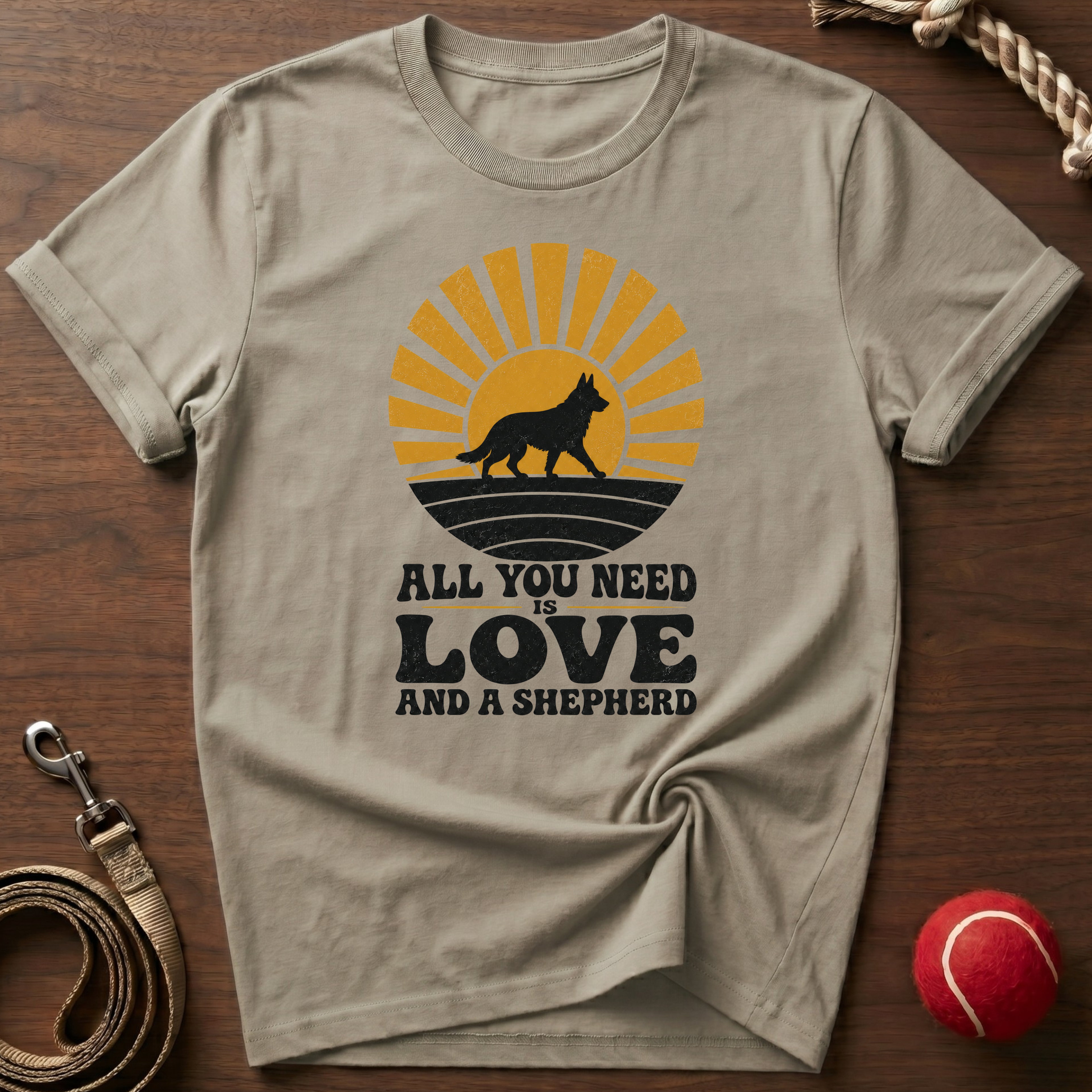 All You Need Is Love And A Shepherd T-Shirt