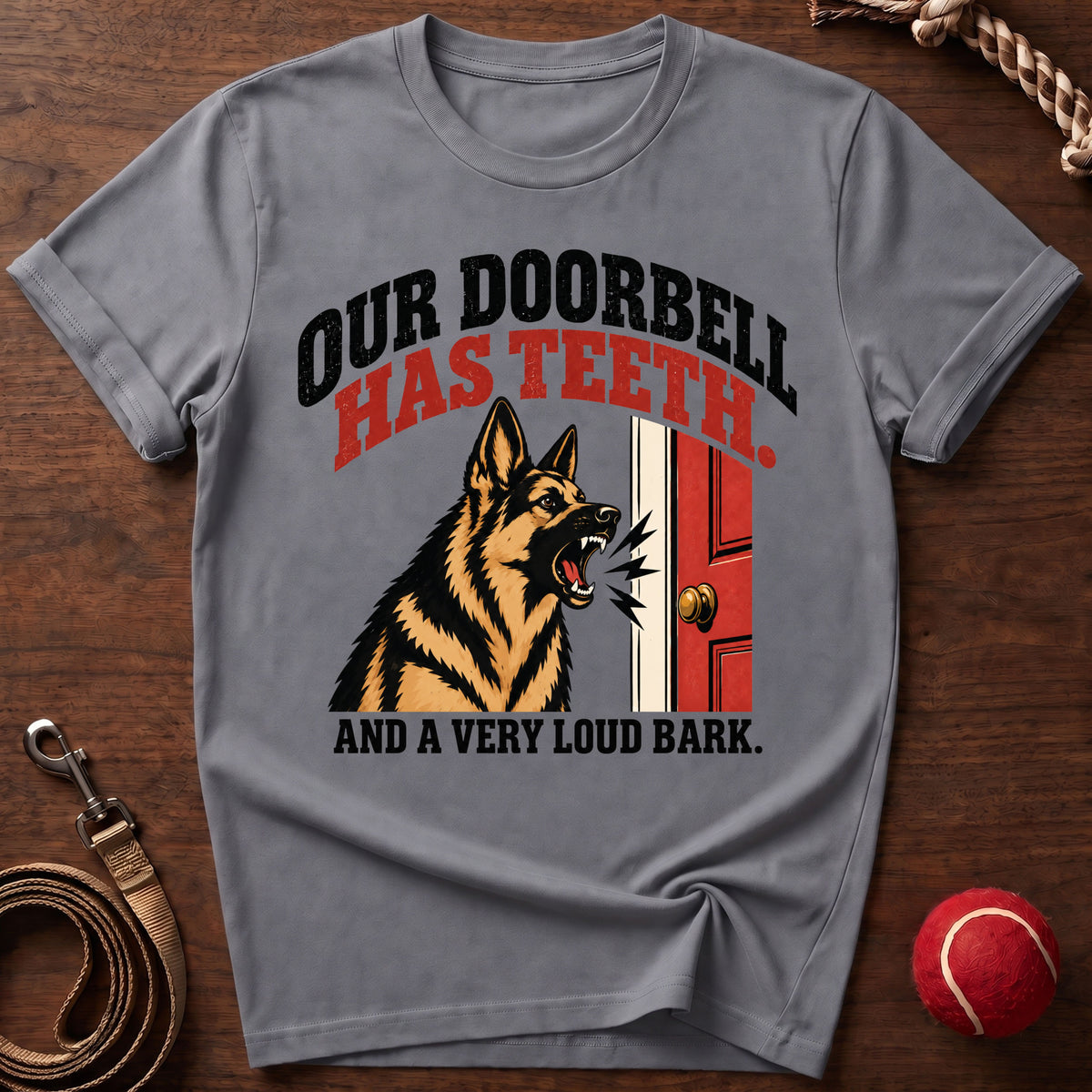 Our Doorbell Has Teeth T-Shirt