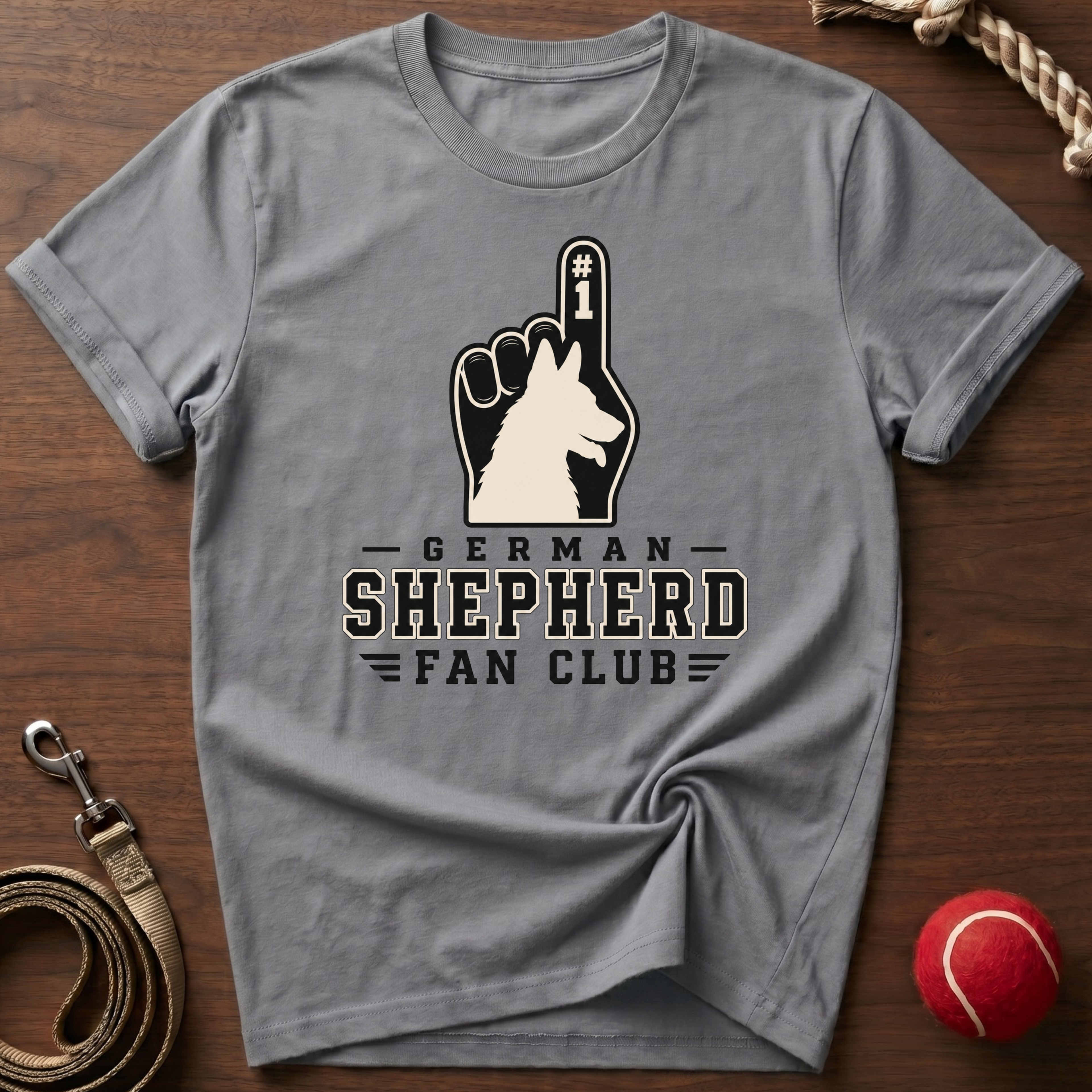 German Shepherd Fan Club T-Shirt