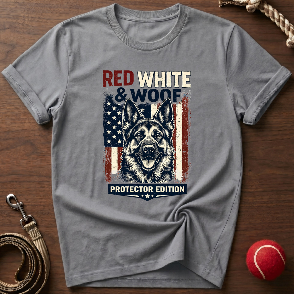 Red, White & Woof T-Shirt