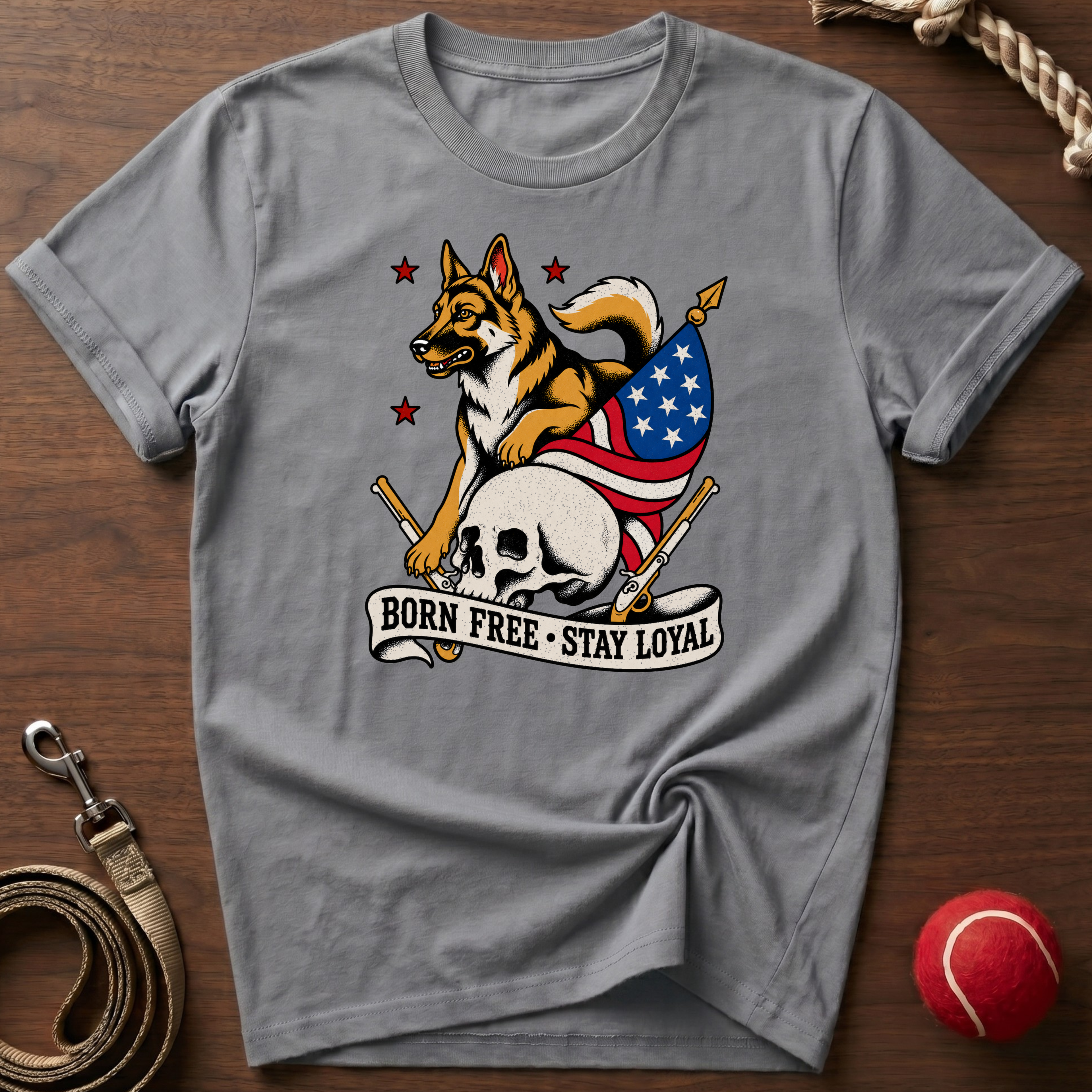 Born Free. Stay Loyal. T-Shirt
