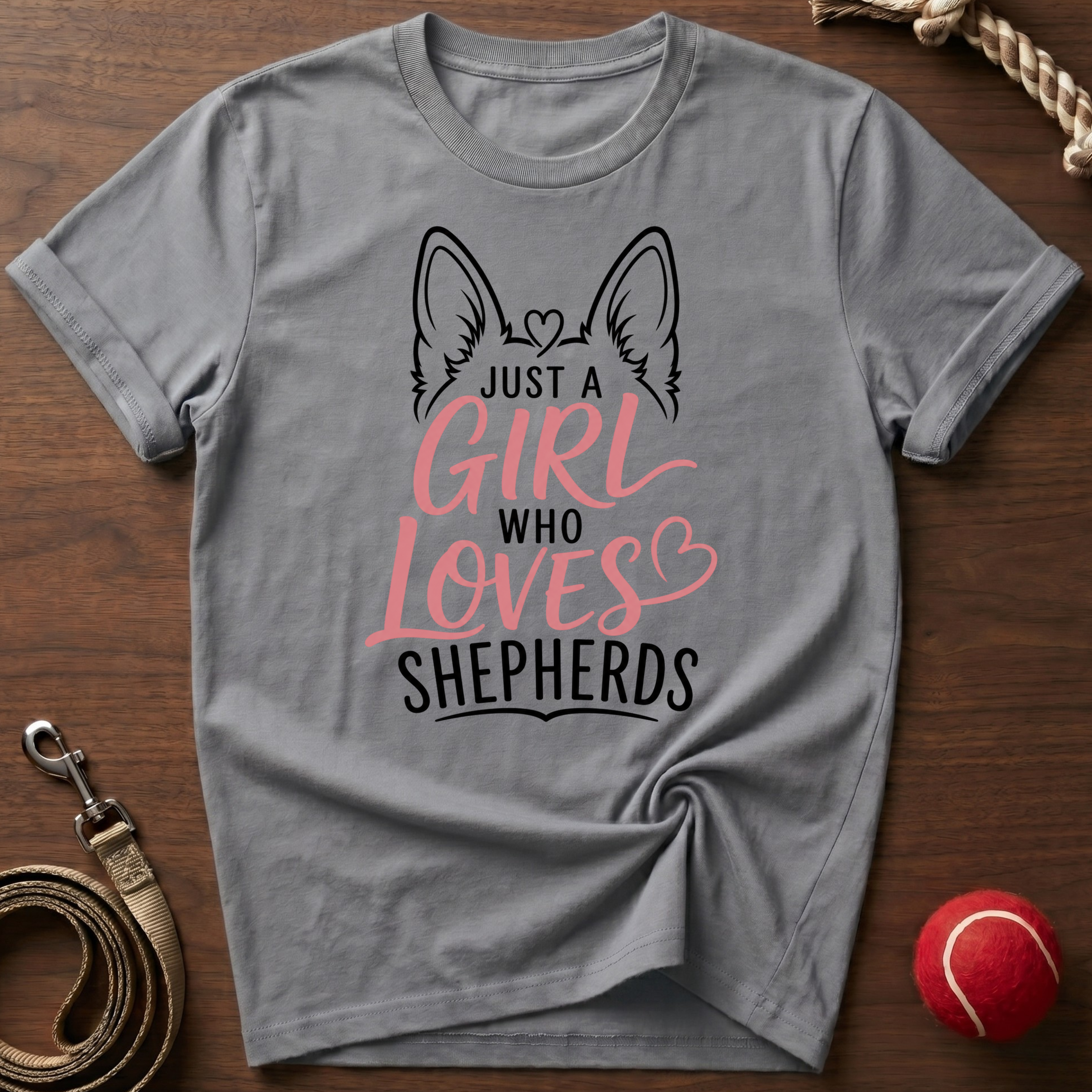 Just A Girl Who Loves Shepherds T-Shirt