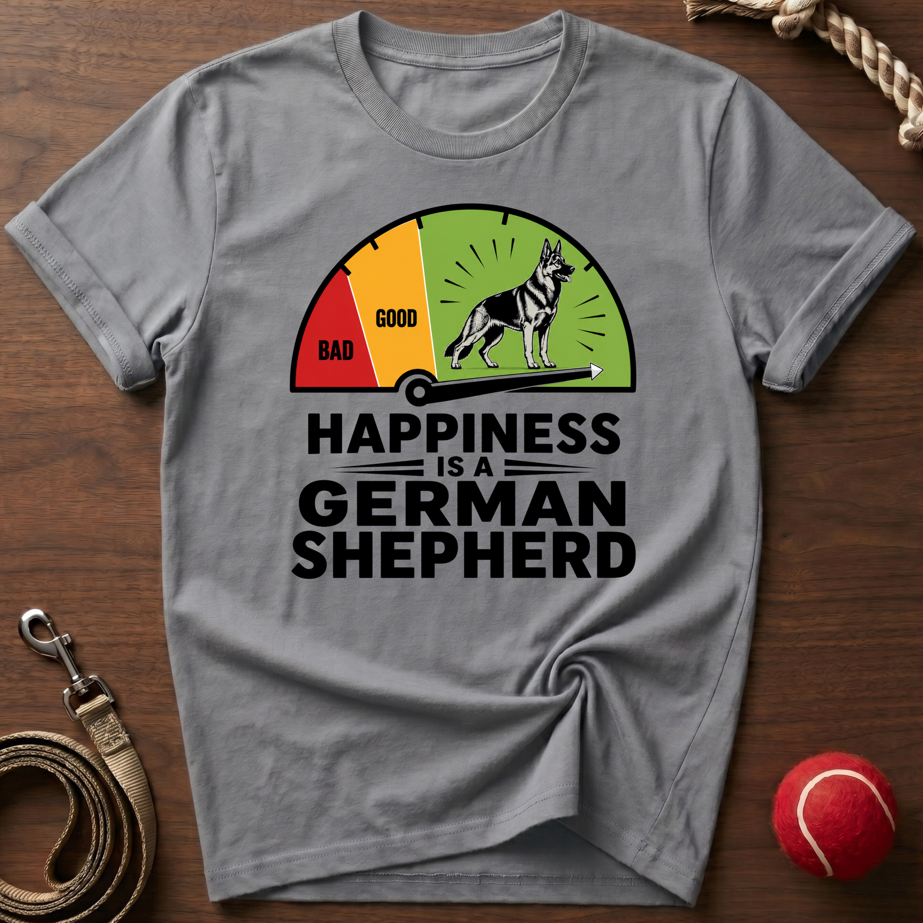 Happiness Is A German Shepherd T-Shirt