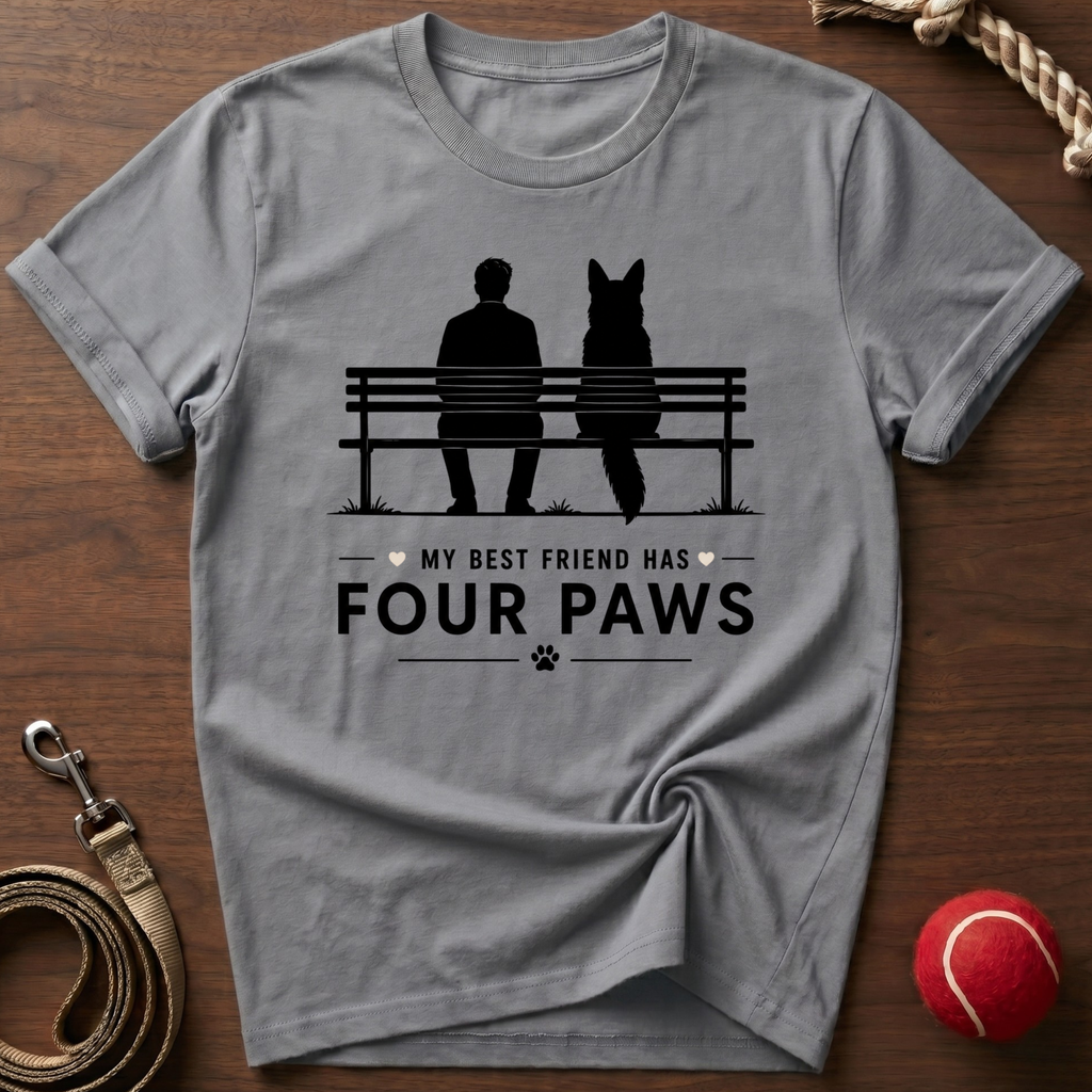 My Best Friend Has 4 Paws T-Shirt