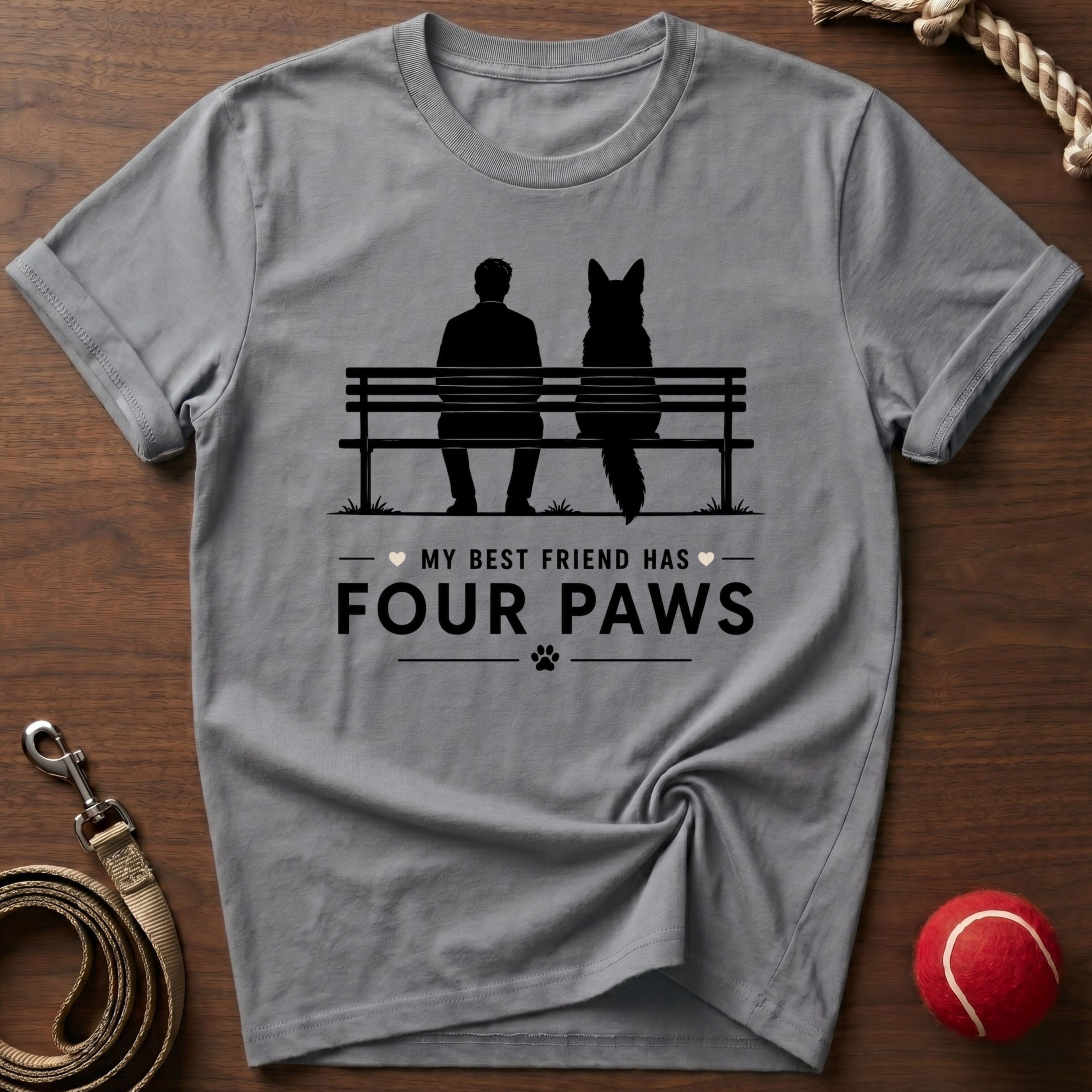 My Best Friend Has 4 Paws T-Shirt