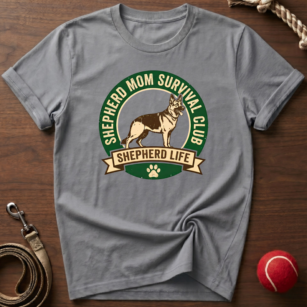 GSD Mom Survival Club T-Shirt