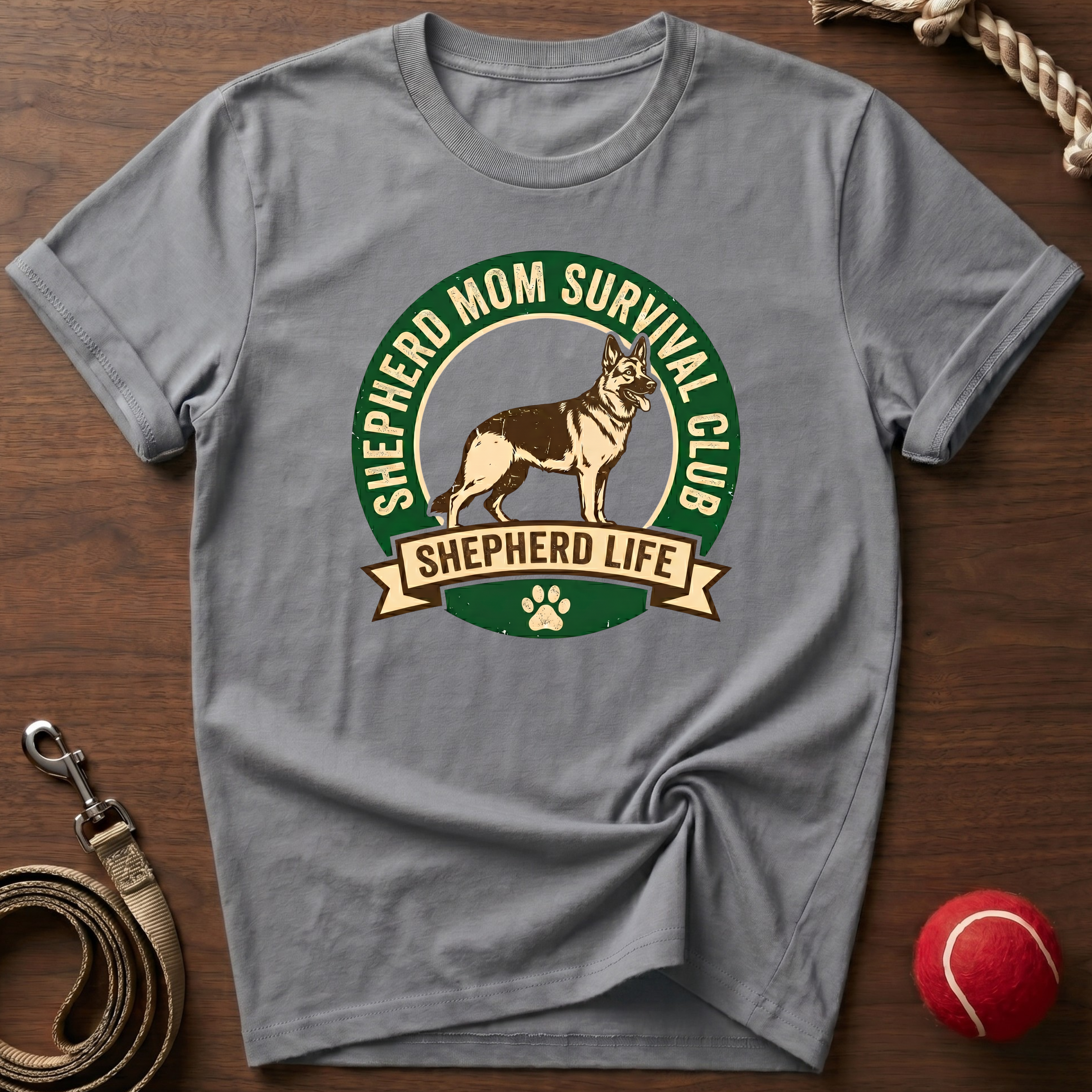 GSD Mom Survival Club T-Shirt