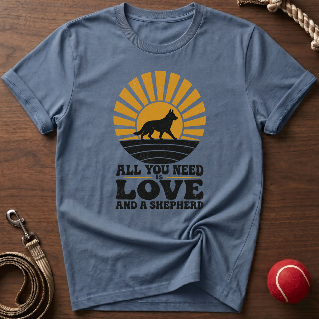 All You Need Is Love And A Shepherd T-Shirt