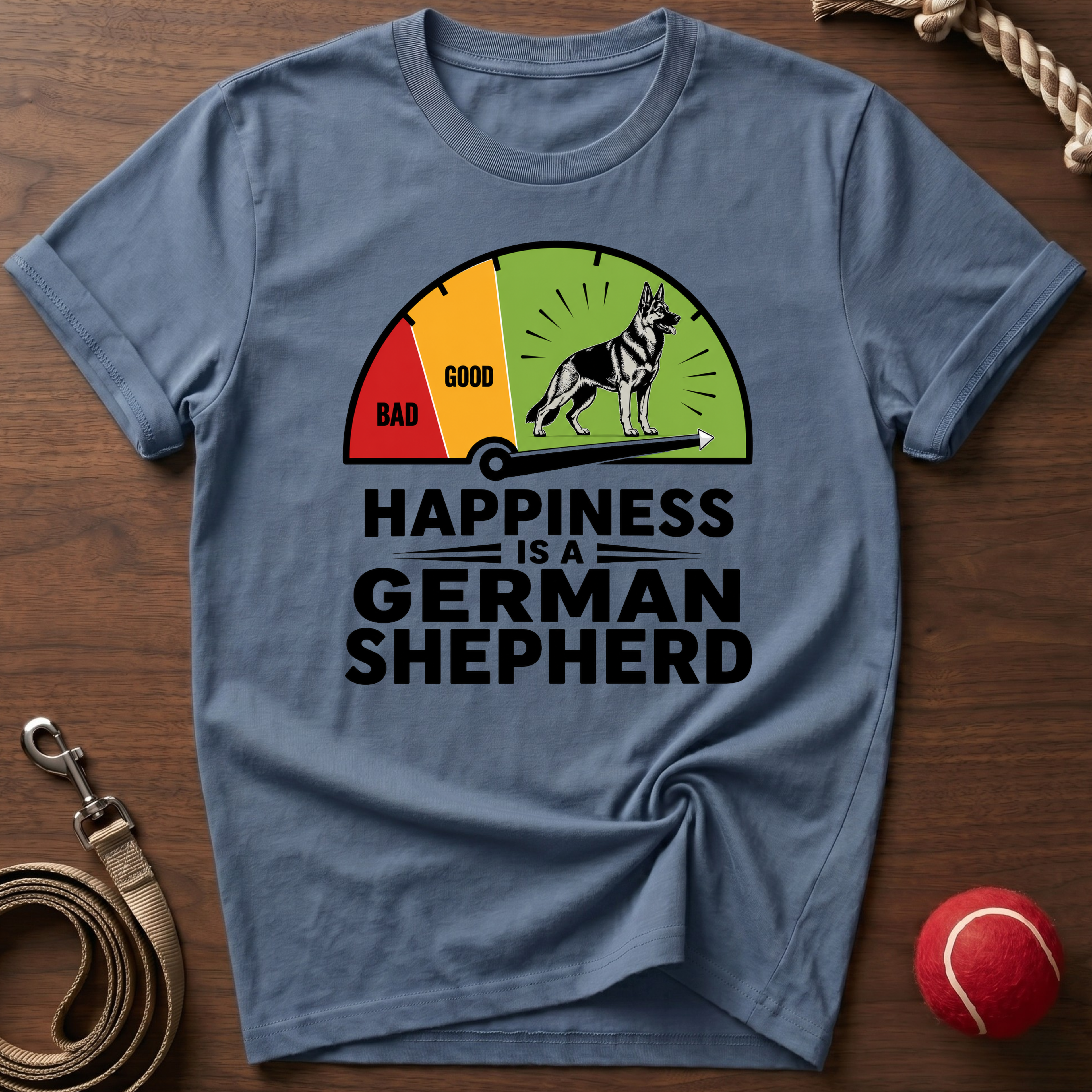 Happiness Is A German Shepherd T-Shirt