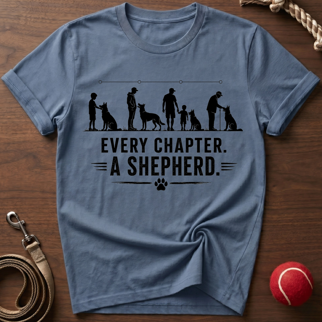 Every Chapter. A Shepherd T-Shirt