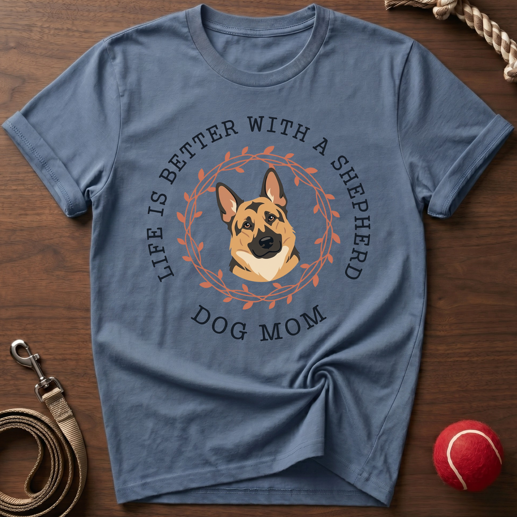 Better with a GSD T-Shirt