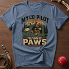 My Co-Pilot Has Paws T-Shirt