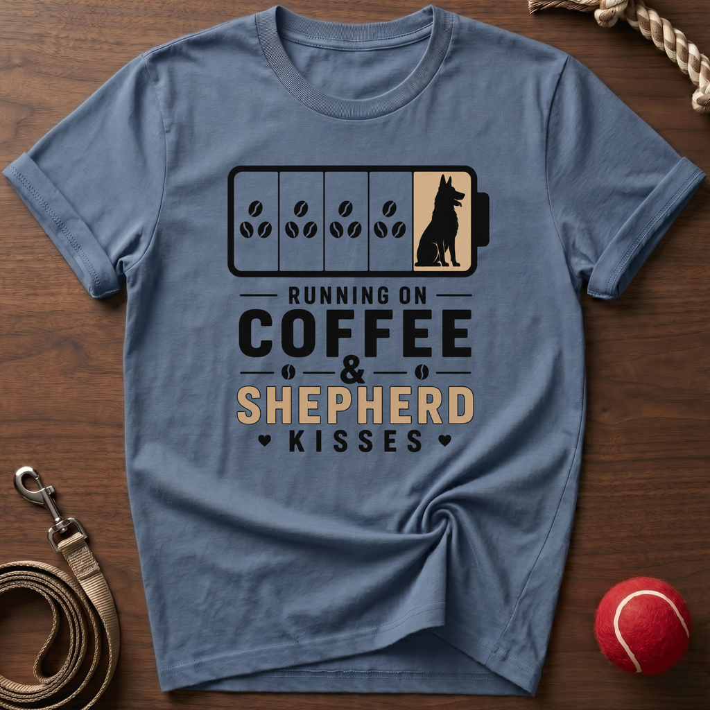 Running On Coffee & Shepherd Kisses T-Shirt
