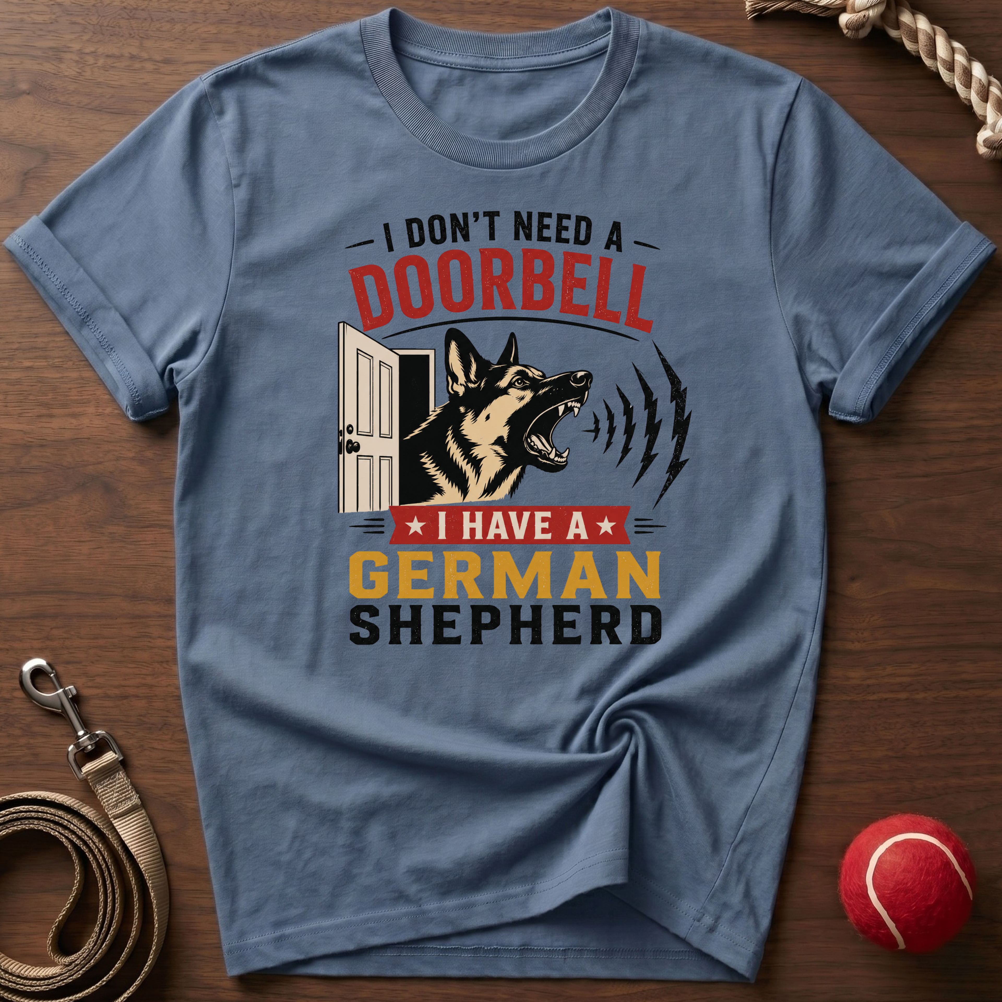 Doorbell: German Shepherd T-Shirt