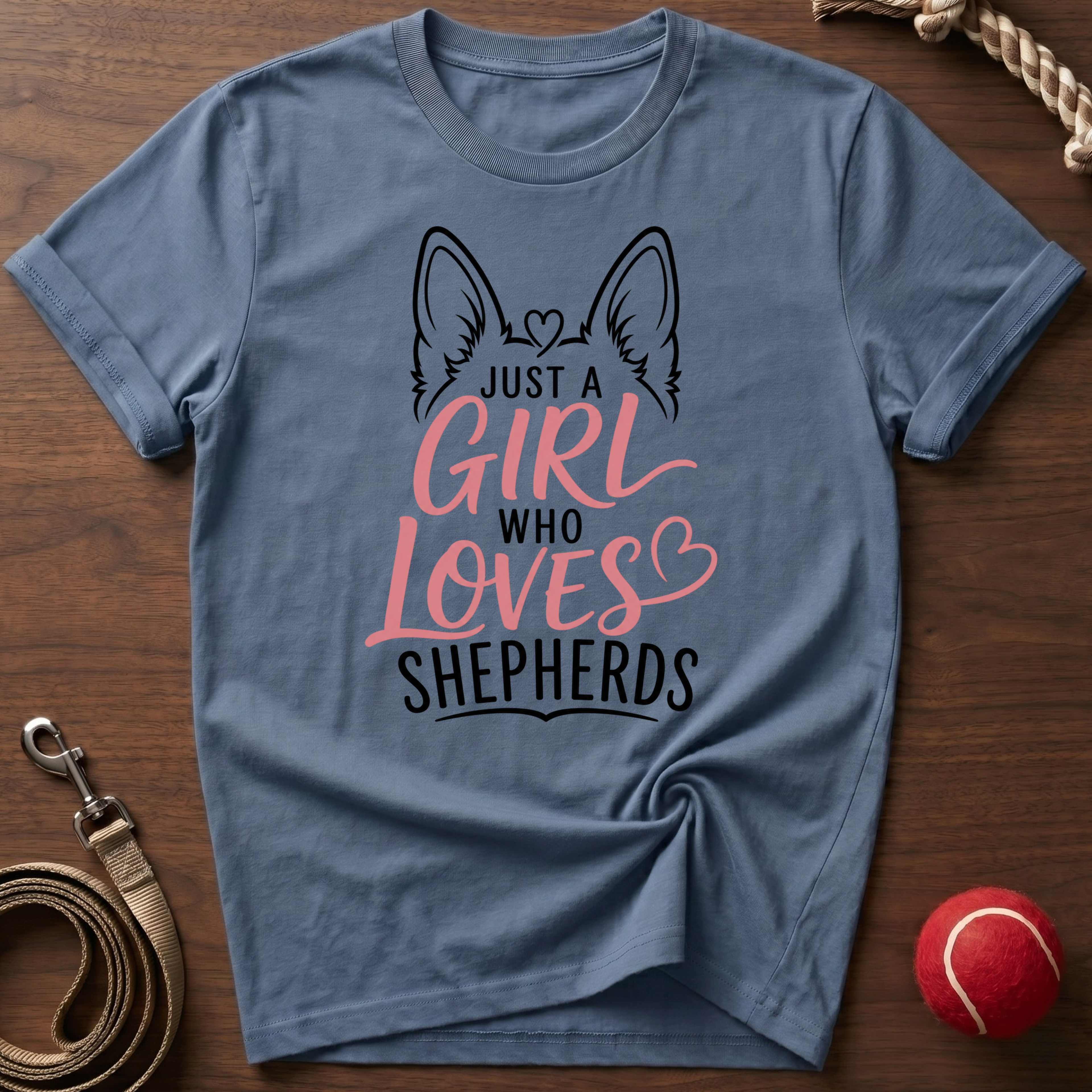 Just A Girl Who Loves Shepherds T-Shirt