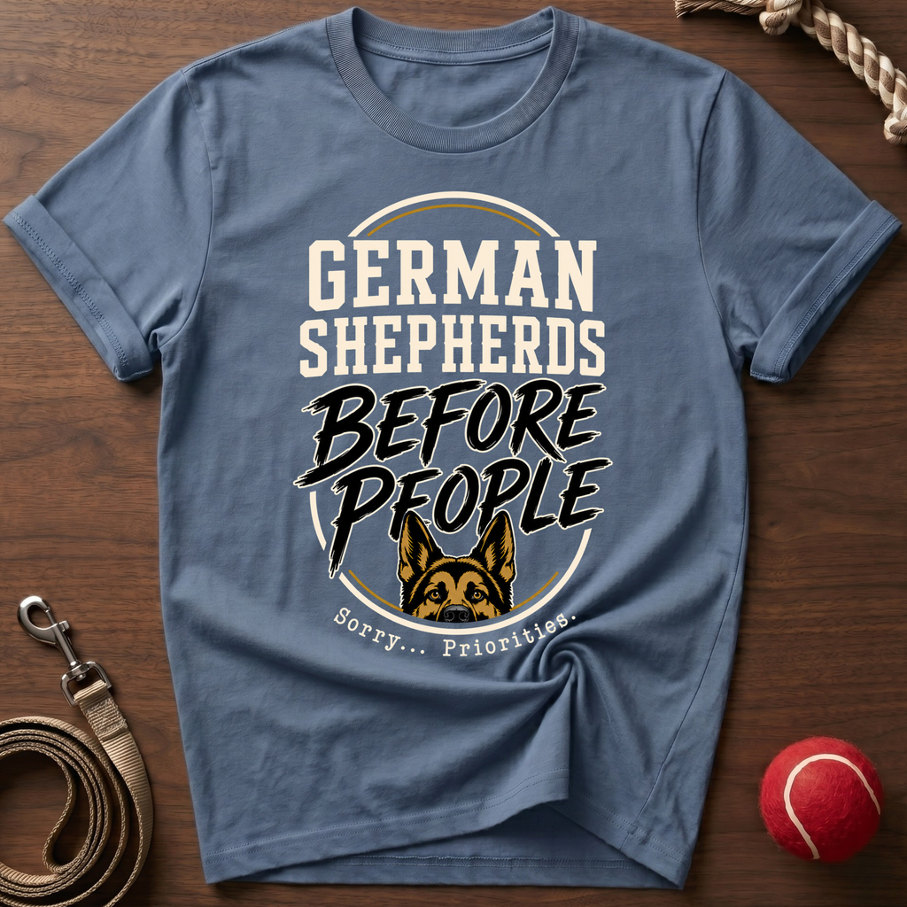 German Shepherds Before People T-Shirt