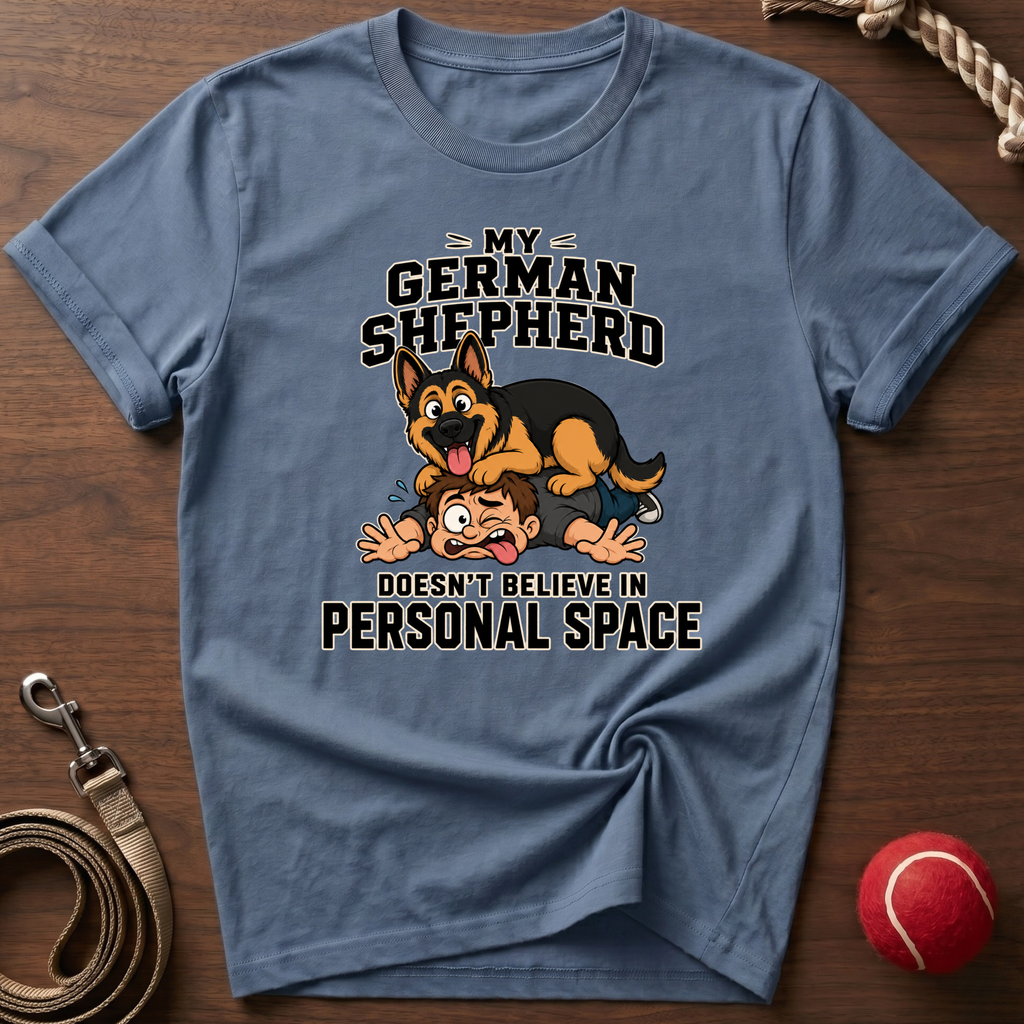 My Shepherd Doesn't Believe In Personal Space T-Shirt
