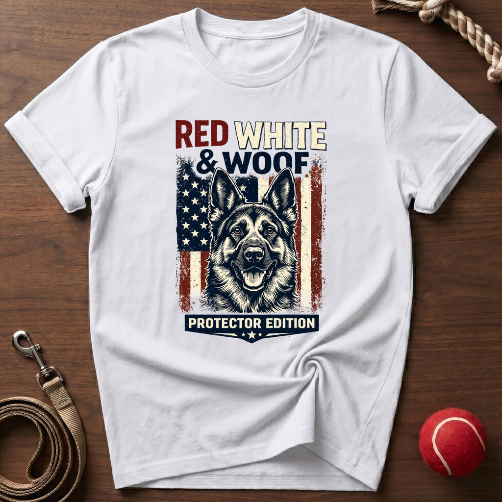 Red, White & Woof T-Shirt