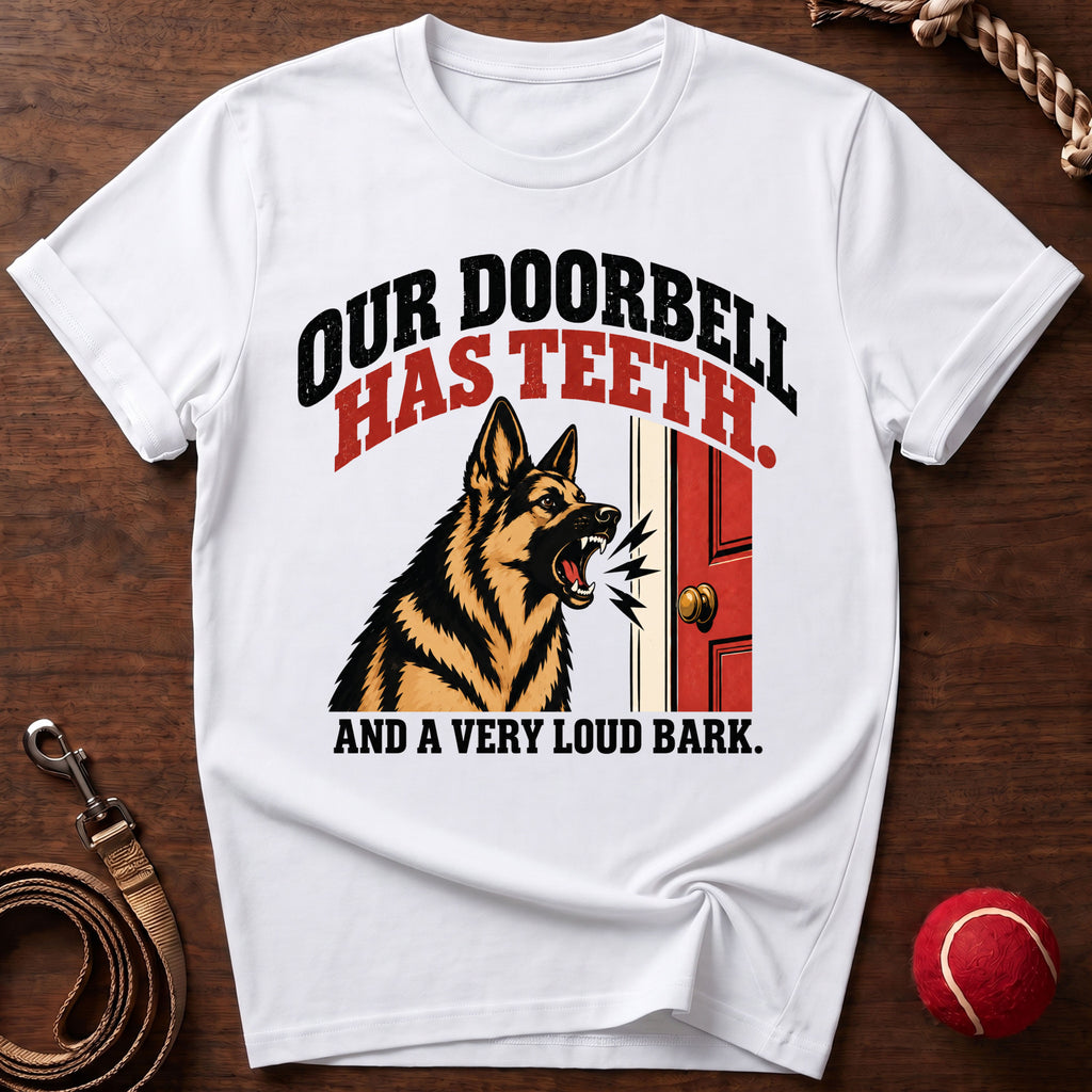 Our Doorbell Has Teeth T-Shirt