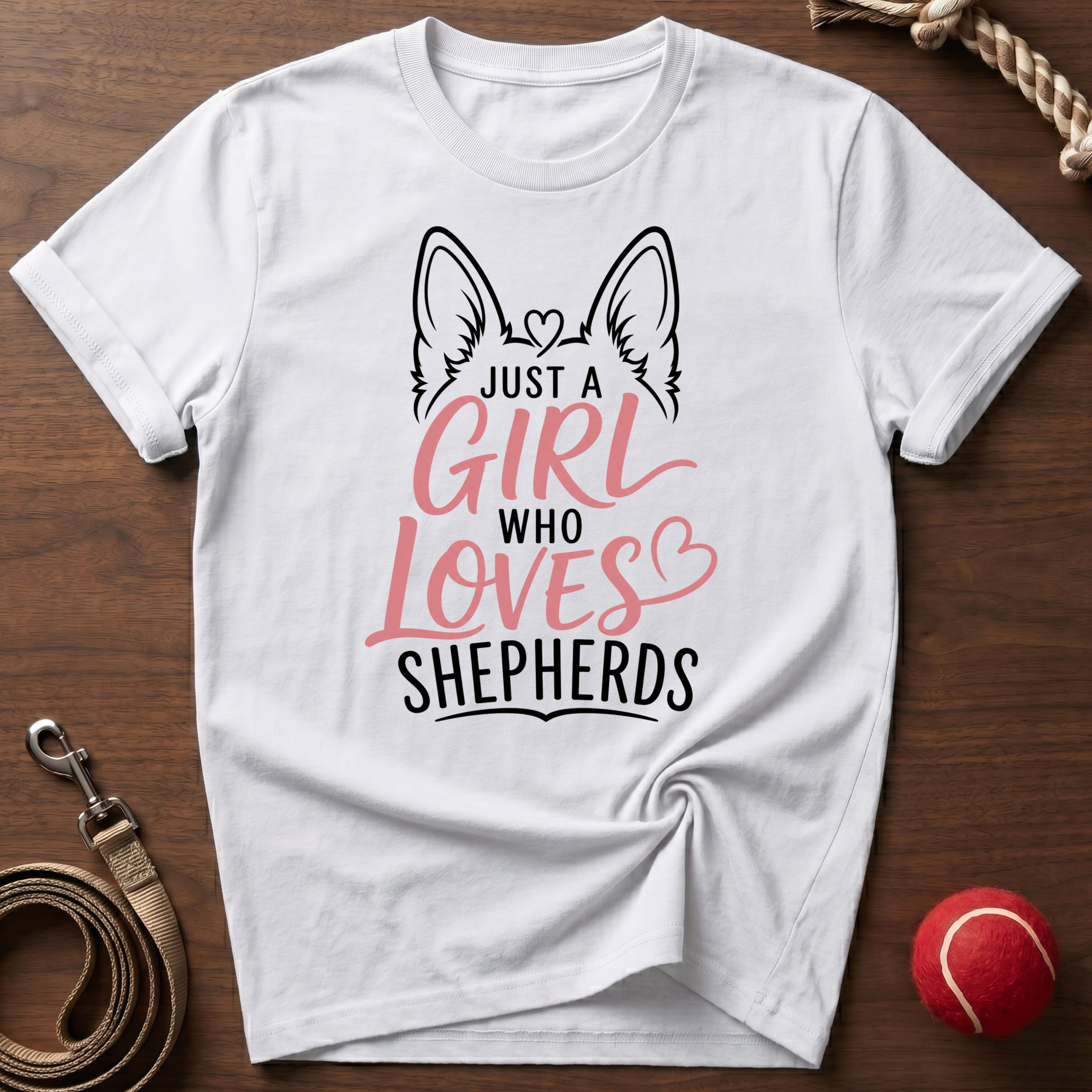 Just A Girl Who Loves Shepherds T-Shirt