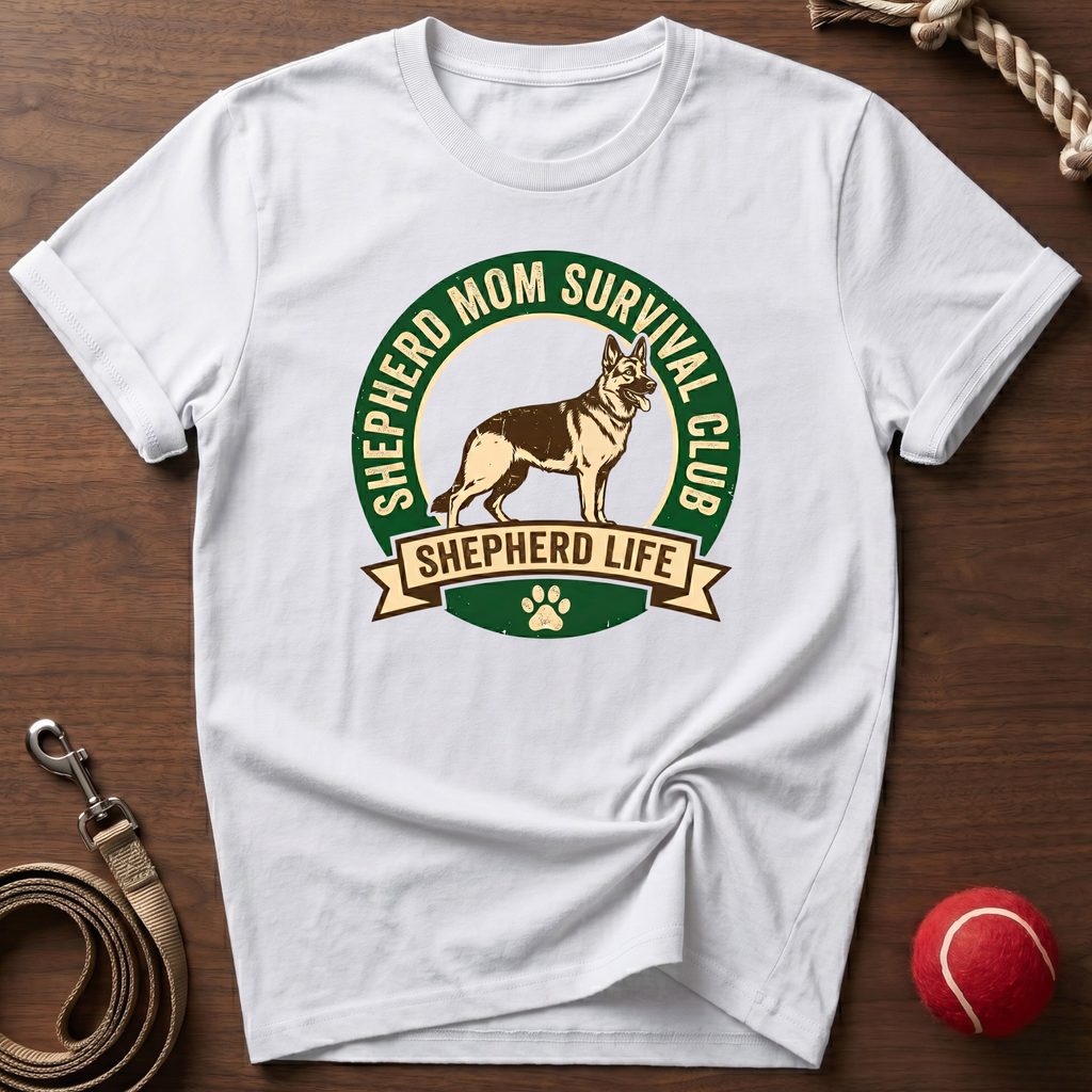 GSD Mom Survival Club T-Shirt
