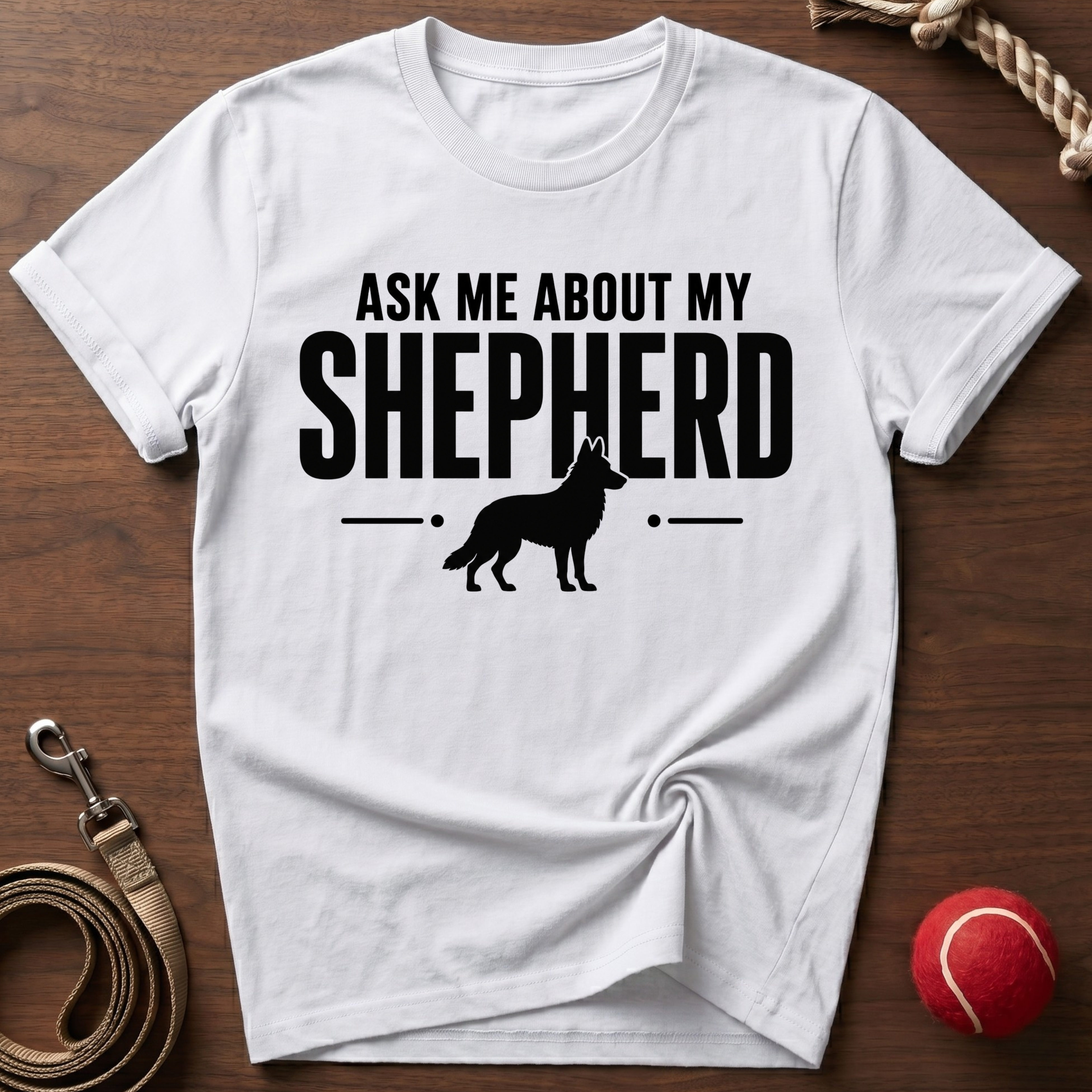 Ask Me About My Shepherd T-Shirt