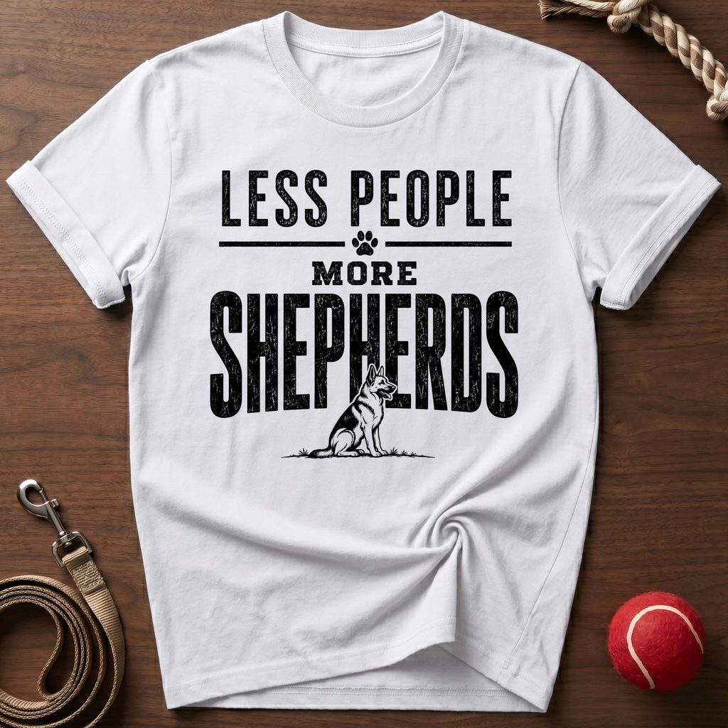 Less People More Shepherds T-Shirt