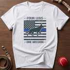 Blue Line. One Mission T-Shirt