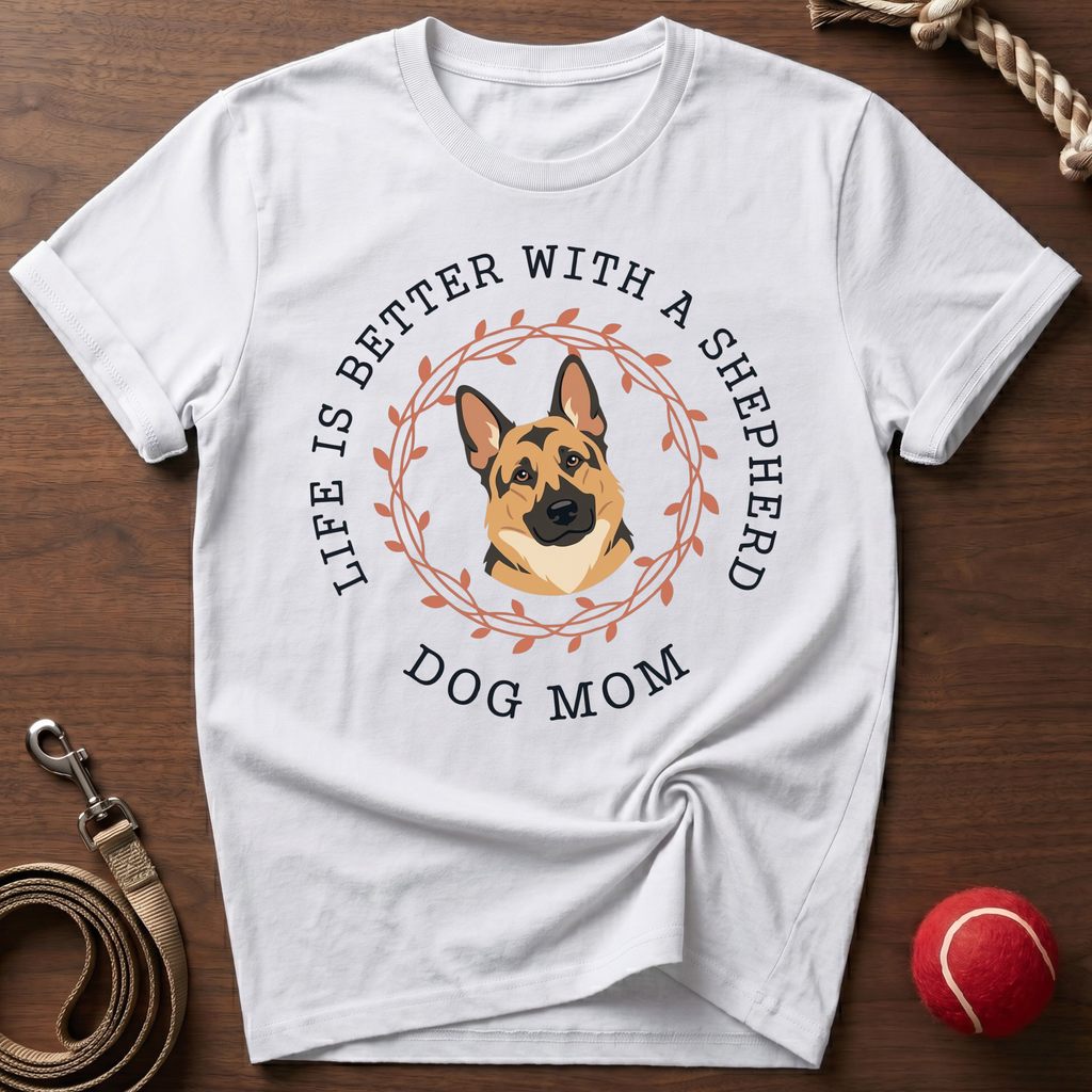 Better with a GSD T-Shirt