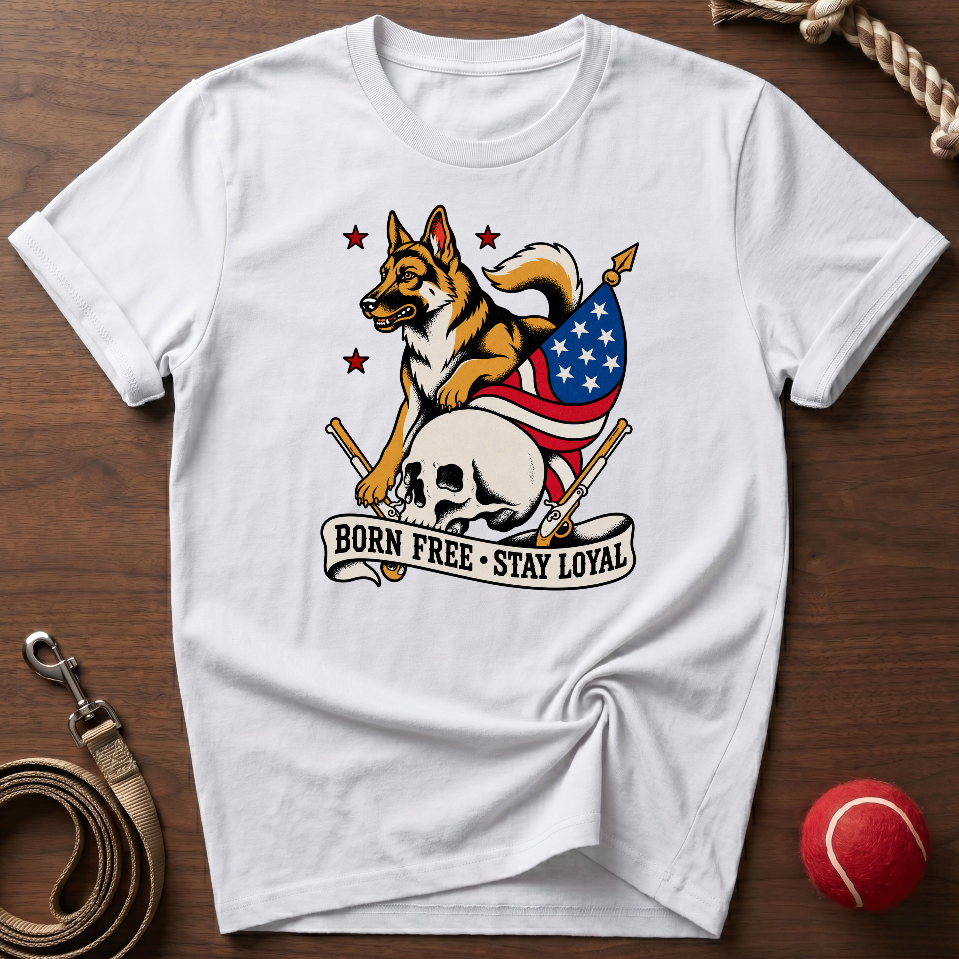 Born Free. Stay Loyal. T-Shirt