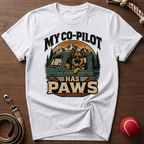 My Co-Pilot Has Paws T-Shirt