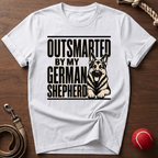 Outsmarted By My German Shepherd T-Shirt