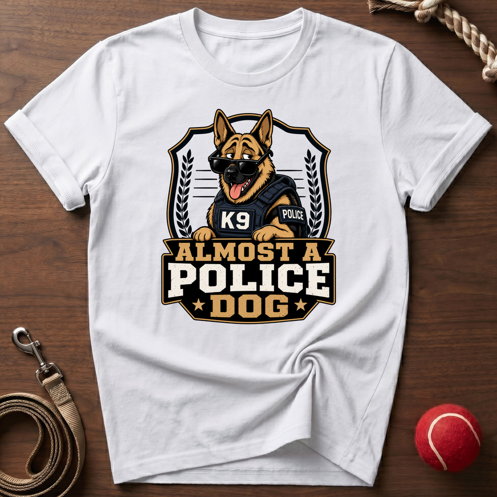 Almost A Police Dog T-Shirt