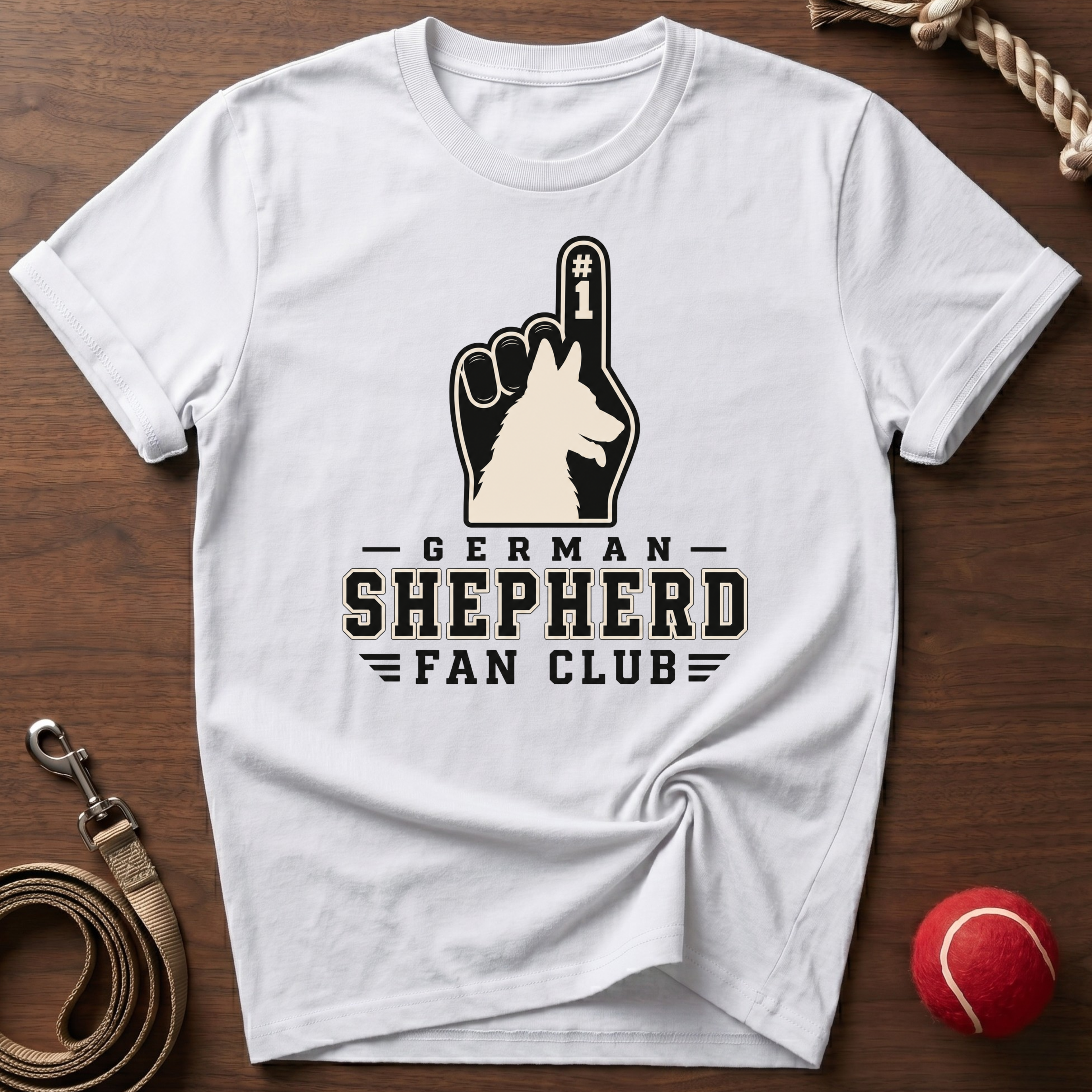 German Shepherd Fan Club T-Shirt