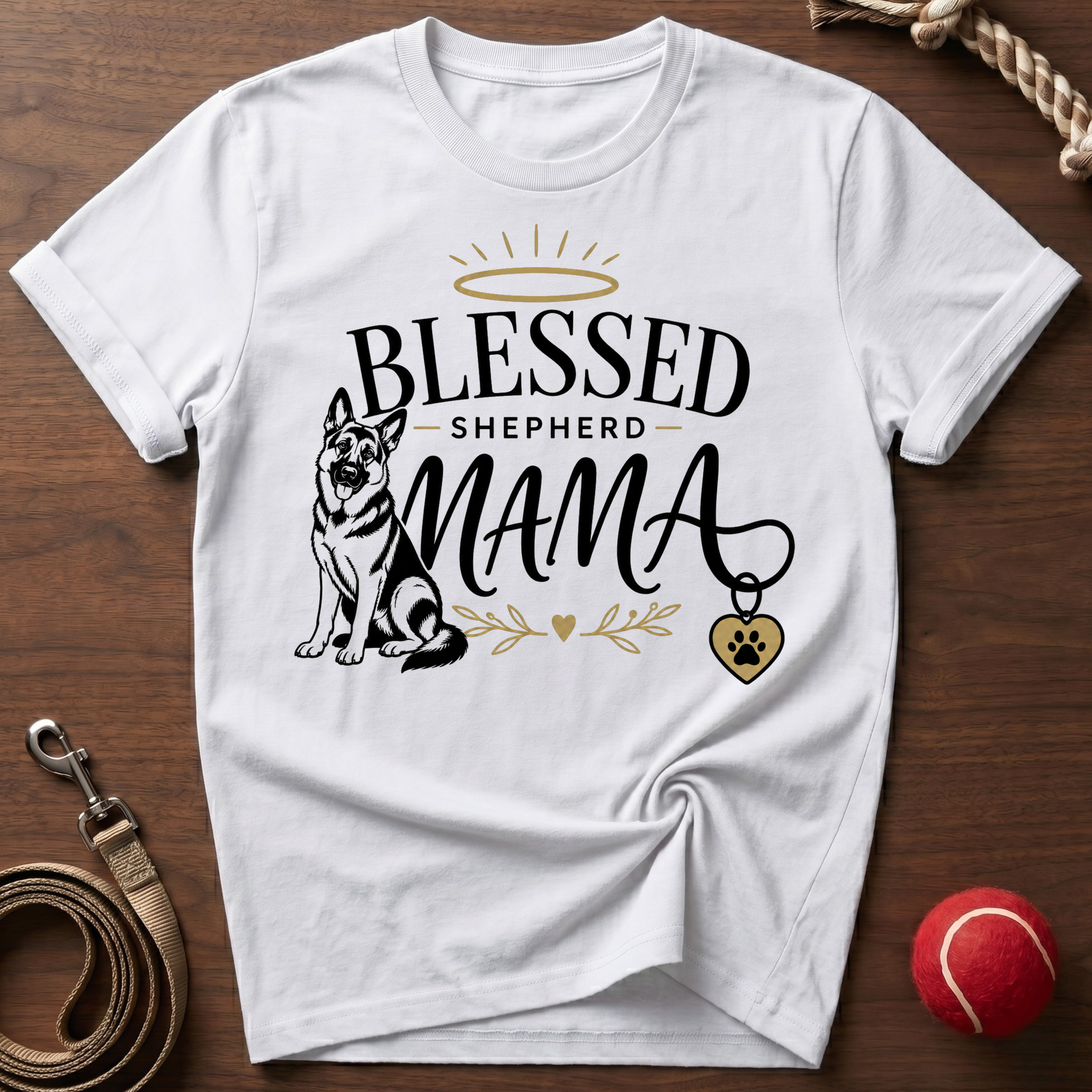 Blessed Shepherd Mama T-Shirt