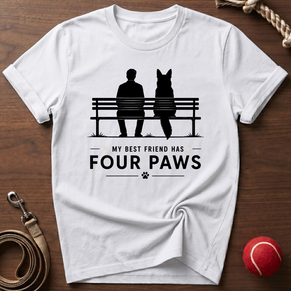 My Best Friend Has 4 Paws T-Shirt