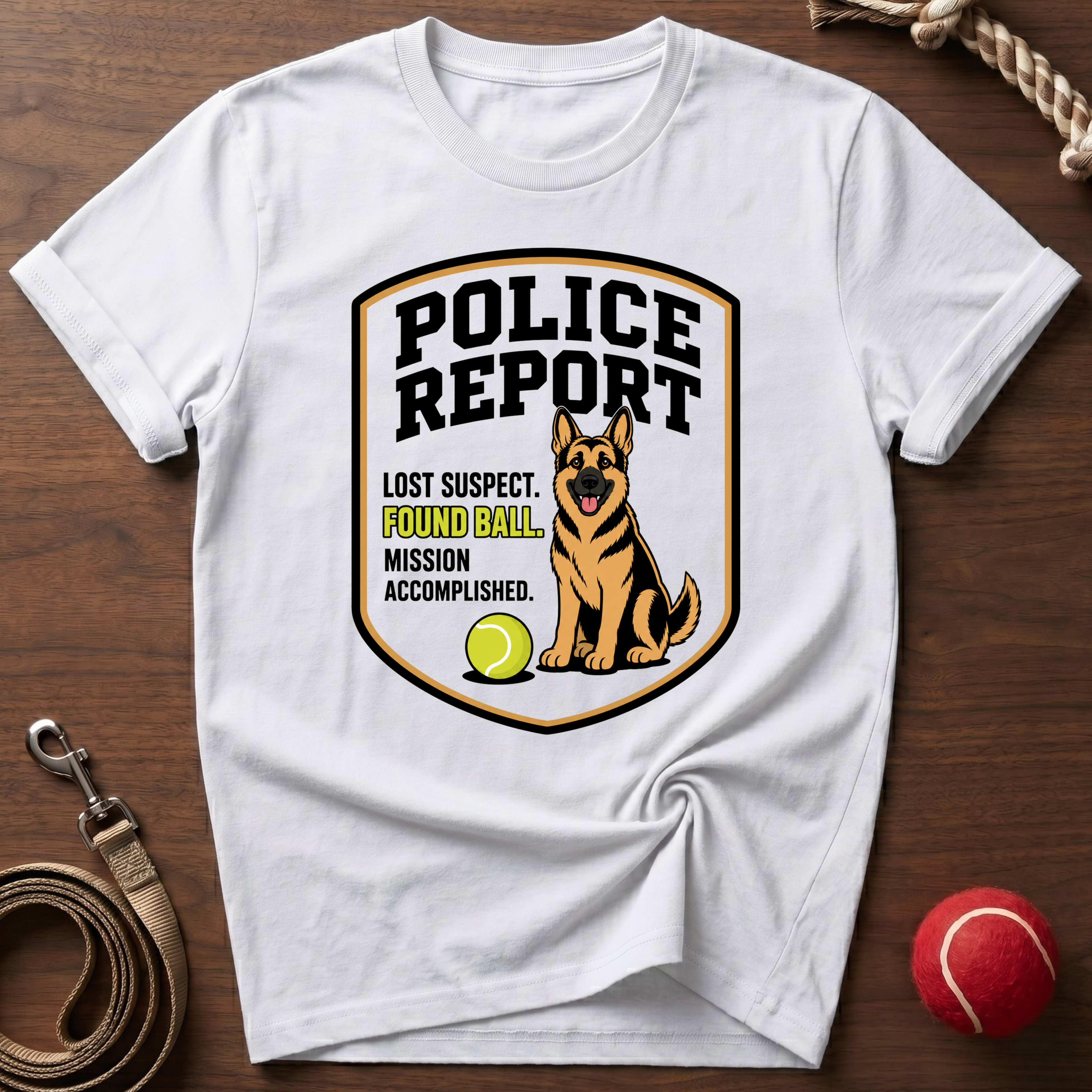 Found Ball. Mission Accomplished T-Shirt